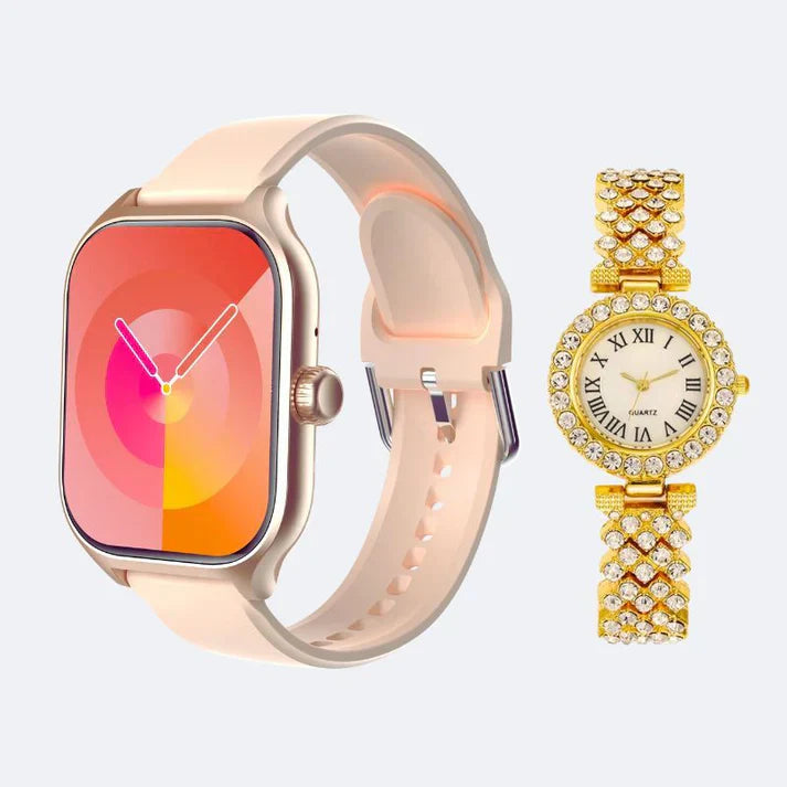 D15 GS -SmartWatch For Women Advance Combo