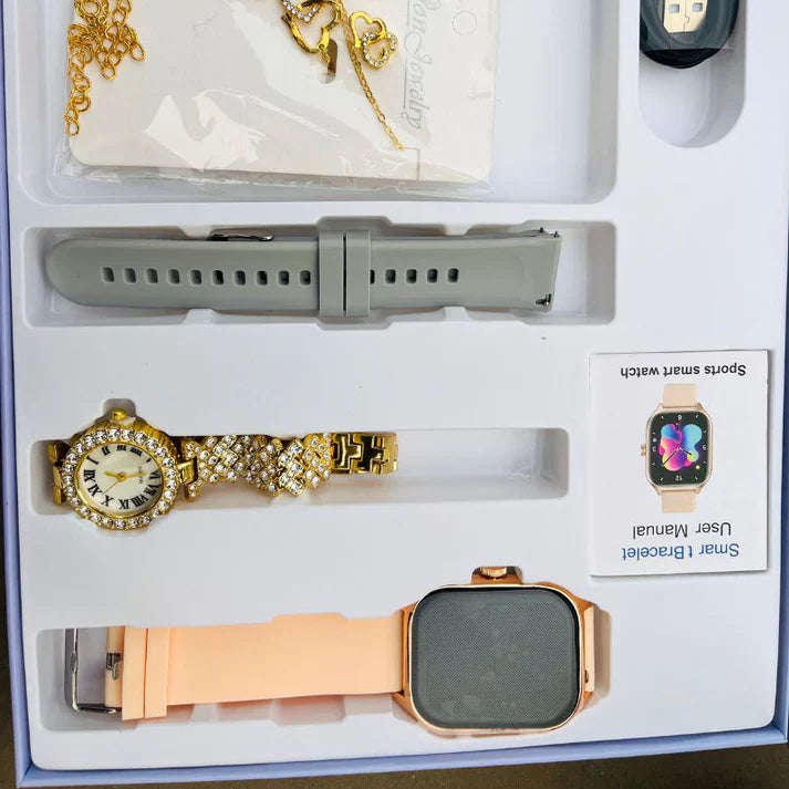 D15 GS -SmartWatch For Women Advance Combo