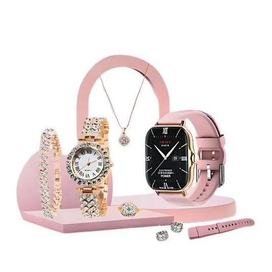A58 5-in-1 Smart Watch For Ladies