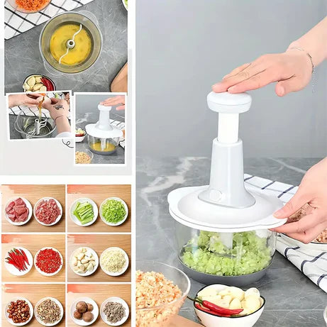 Imported Manual Hand Push Multifunctional Chopper Mixer Cutter and Grinder